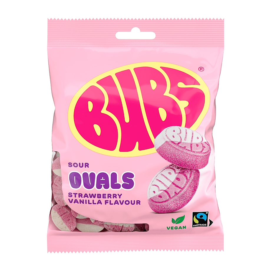 BUBS Skull Candy Strawberry Vanilla 90g
