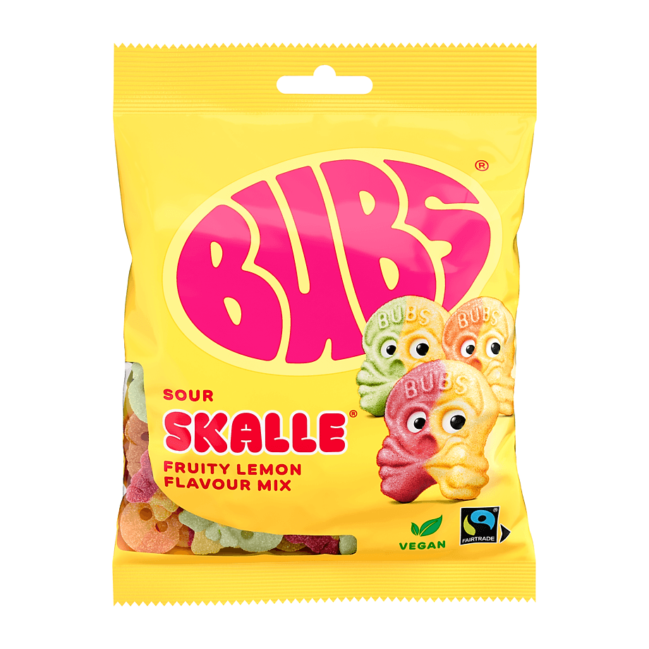 BUBS Skull Candy Fruity Lemon Mix 90g