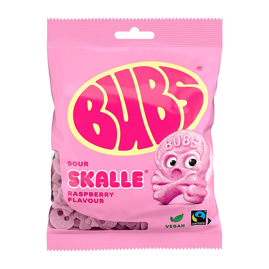 BUBS Skull Candy Raspberry 90g