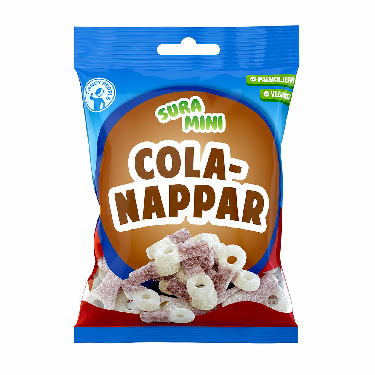 Candy People Sour Mini Cola Nibbles Candy 70g