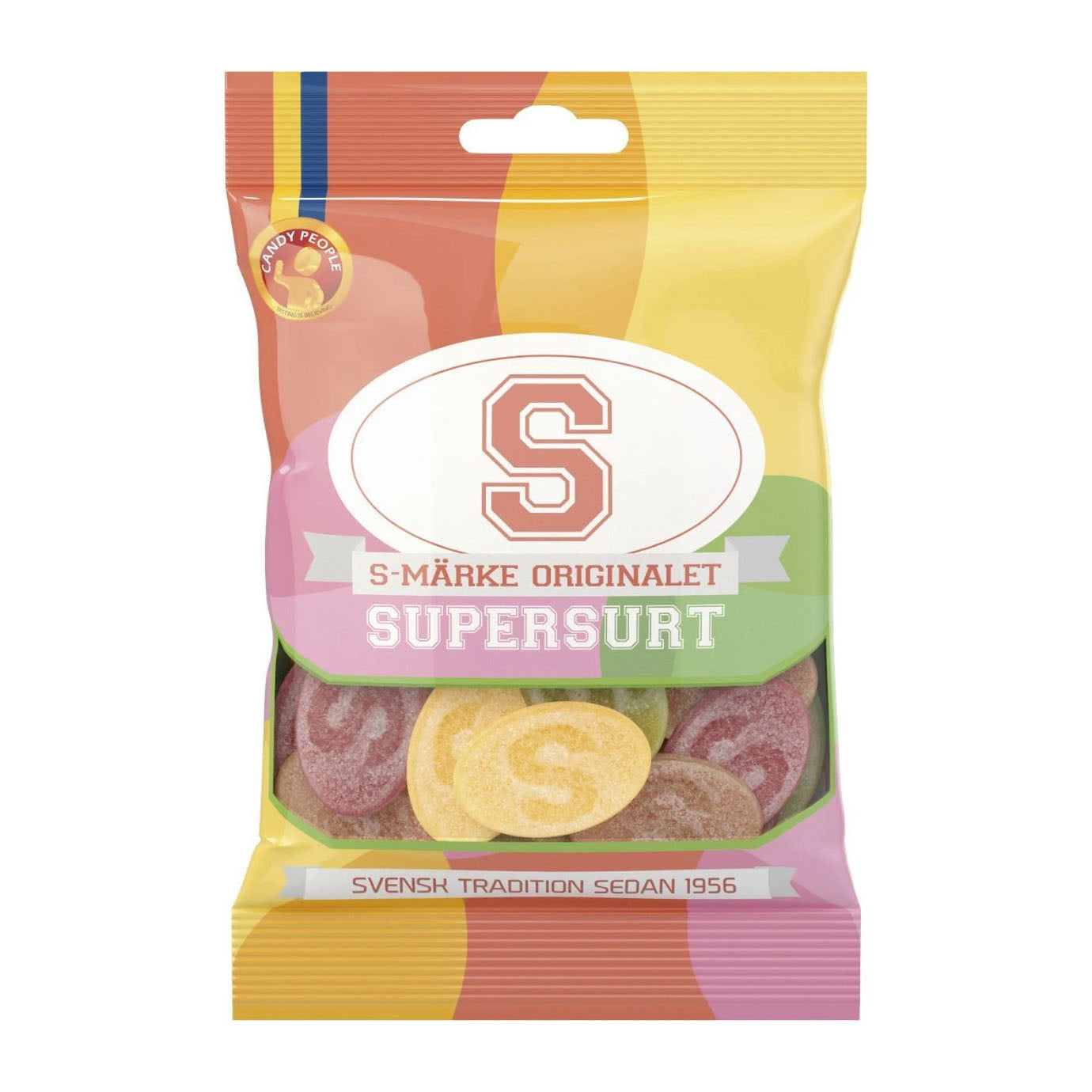 Sour “S” Ovals Candy 80g