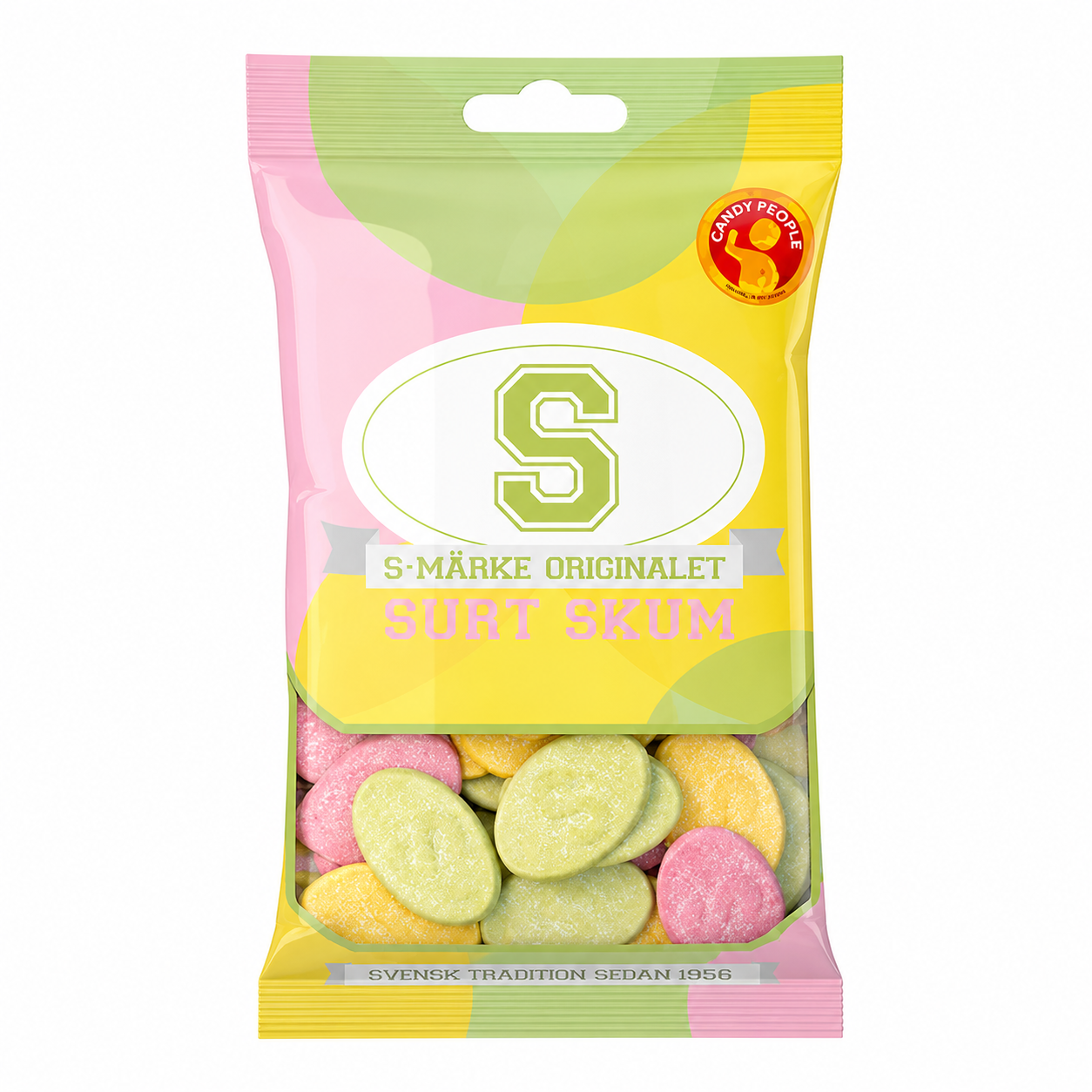 Sour Foam “S” Ovals Candy 70g