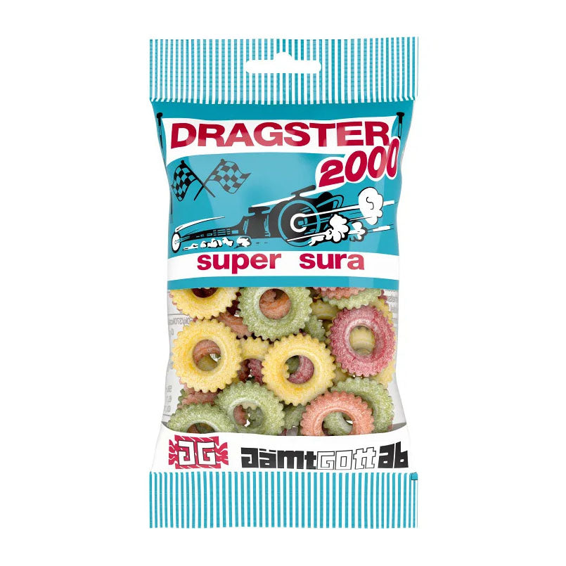 Dragster Super Sour Candy 65g